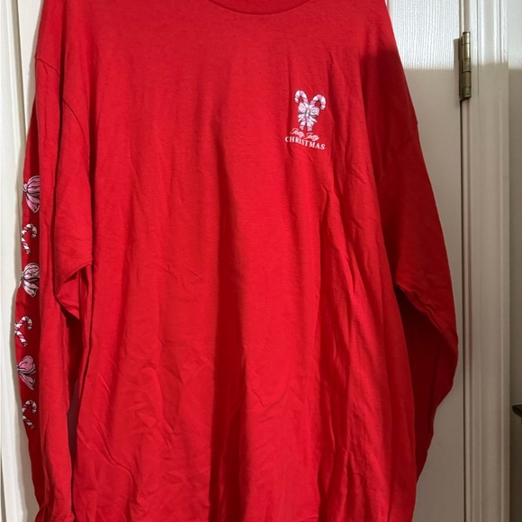 NWT Simply Southern Long Sleeve Christmas Tee Shirt - Picture 6 of 7